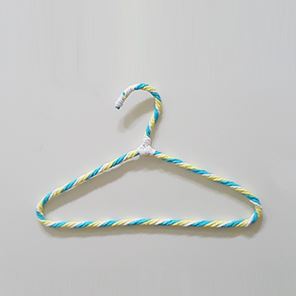 삼색칼라 지끈옷걸이 끈옷걸이 28cm 5개