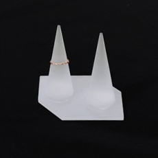 더블 고깔 반지진열대 반지거치대 진열 전시