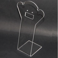 버섯 투명아크릴 목걸이진열대 귀걸이거치대 대