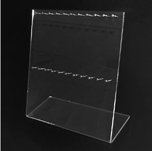 2단 투명 아크릴목걸이진열대 발찌진열 팔찌진열