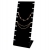 8줄 블랙 아크릴 팔찌진열대 목걸이거치대