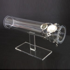 T자 투명 아크릴 팔찌진열 머리띠정리대