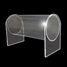 1단 아크릴 헤어밴드진열대 머리띠진열대 소