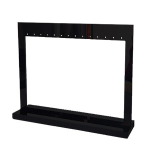 블랙 ㅁ자 귀걸이아크릴진열대 대