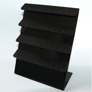 4단 경사 피어싱 귀걸이아크릴거치대 귀걸이진열