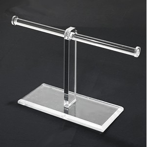 환봉T자 투명아크릴 귀걸이진열대 귀걸이거치대