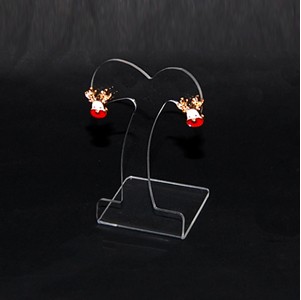 야자수 투명귀걸이진열대 귀걸이거치대