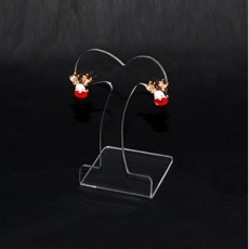 야자수 투명귀걸이진열대 귀걸이거치대