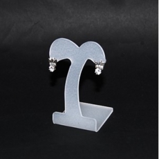 야자수 반투명 아크릴진열대 귀걸이거치대