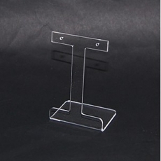 투명 T자 아크릴 귀걸이진열 귀걸이거치대