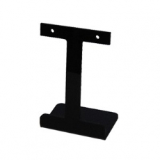 블랙 T자 아크릴귀걸이진열대 귀걸이거치대