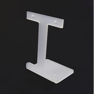 T자 반투명 아크릴진열대 귀걸이진열대