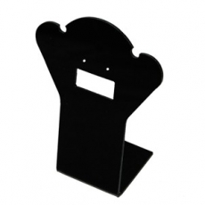 버섯 블랙 아크릴 목걸이진열대 귀걸이거치대 소