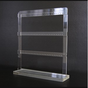15T 투명 귀걸이진열대 귀걸이거치대  특대