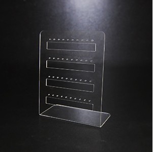 투명 아크릴 귀걸이진열대 귀걸이거치대 소