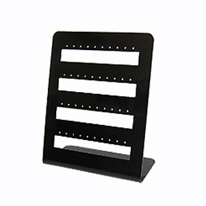 블랙 아크릴 귀걸이 진열대 거치대 소