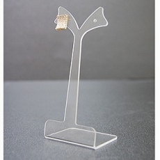 2단 투명 귀걸이아크릴거치대 귀걸이진열대