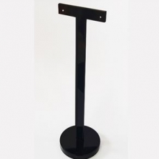 블랙 둥근T자 아크릴귀걸이거치대 특대