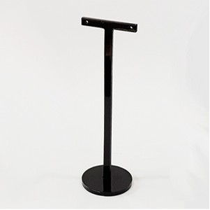 블랙 둥근T자 아크릴귀걸이거치대 대