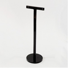 블랙 둥근T자 아크릴귀걸이거치대 대