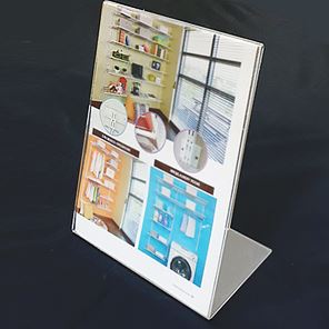 A5 투명 아크릴 안내문 pop 종이 꽂이 꽂이판 쇼케이스