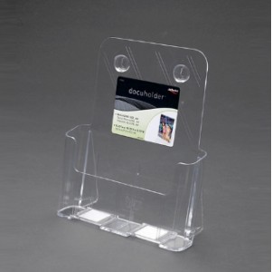 (F4001) 1단 아크릴 카다로그 전단지  리플렛 팜플렛 꽂이 케이스 진열대