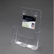 (F4001) 1단 아크릴 카다로그 전단지  리플렛 팜플렛 꽂이 케이스 진열대