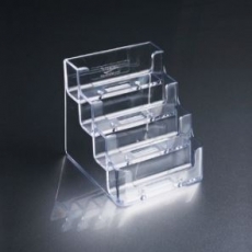 (F3004) 3단 투명 아크릴  명함 케이스 꽂이