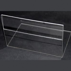 L자형(90도)가격표꽂이 아크릴 pop 종이 안내문 꽂이 쇼케이스