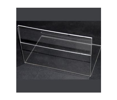 L자형(90도)가격표꽂이 아크릴 pop 종이 안내문 꽂이 쇼케이스