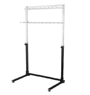 (917-1)3자 2단 벨트행거