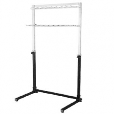 (917-1)3자 2단 벨트행거