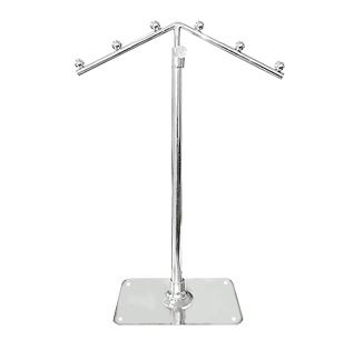 3볼 양벌스탠드 가방 핸드백 의류 옷 진열대 걸이 행거 거치대