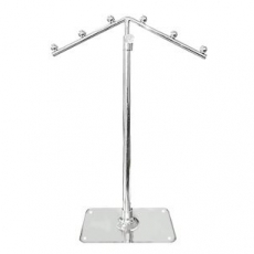 3볼 양벌스탠드 가방 핸드백 의류 옷 진열대 걸이 행거 거치대