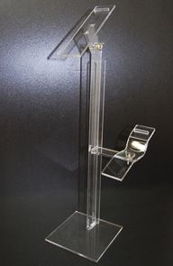 2단 아크릴 구두진열대 신발진열대 신발디피