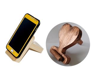 원목 핸드폰진열대 핸드폰받침대 폰받침대