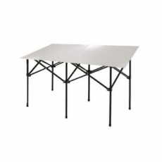 접이식 매대 화이트 상판 1200x600x9mm 2칸 (세트)