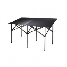 접이식 매대 블랙 상판 1200x600x9mm 2칸 (세트)