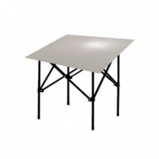 접이식 매대 화이트 상판 600x600x9mm 1칸 (세트)