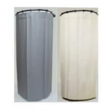 탈의실봉,탈의실커튼(세트) 옷가게탈의실