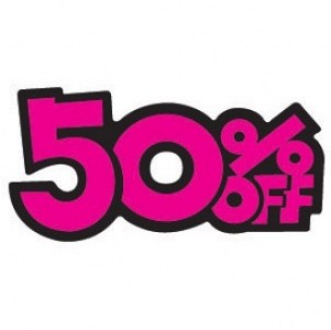 4042 50% OFF pop 세일종이