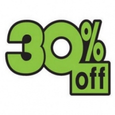 3997 30% off pop 세일종이