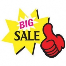 4006 엄지손 BIG SALE문구 쇼카드