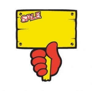 4035 푯말손 SALE스티커 세일문구 pop