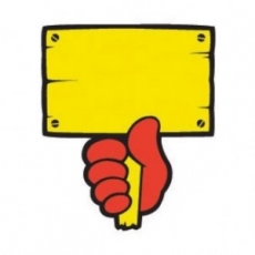 4034 푯말손pop 공백스티커 가격표POP