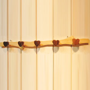 우드 나뭇가지 브론즈하트 우드벽걸이 벽걸이훅