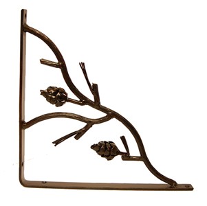 솔잎 단조 선반대 까치발 선반지지대