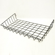 블랙 철망걸이바구니 휀스망걸이 메쉬망바구니