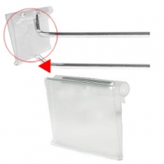 타공판아크릴가격표 이중후크 타공판가격표꽂이