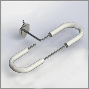 YTB105 타공판브라켓 신발브라켓 타공판후크